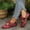 Red, variant on Womens Polka Dot Satin Bow Knot Round Toe Ballet Flats, Comfort Slip On Shoes, Lightweight Footwear for Casual Summer Party Wear, Retro Mary Jane Ballet Shoes