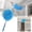 Blue, variant on ZOURIH Ceiling Fan Cleaner Duster with Reusable Microfiber Pad Extension Pole 13 to 30 Inch for Cleaning Fan Blades,Door,Window(Blue）
