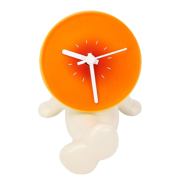 Reloj De Puesta De Sol De Cerámica, Adorno Para El Hogar, Reloj Analógico Con Pilas, Decoración Silenciosa, Estatua De Puesta De Sol, Reloj De Mesa Para Sala De Estar