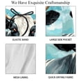 thumbnail image 4 of luoweisi Men's Beach Shorts Quick Dry Swim Trunks with Mesh Lining Cartoon Cow L, 4 of 5