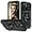 Black, variant on iPhone 13 Pro Max 5G Case with Slide Camera Cover Military Grade Heavy Duty Shockproof Three-Layer Case with 360° Ring Stand for iPhone 13 Pro Max 6.7"-Black
