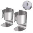 thumbnail image 1 of 2 Pieces Toothbrush Holder For Electric Toothbrush Stainless Steel, 1 of 2