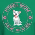 thumbnail image 3 of CafePress - PITBULL MOM Dark T Shirt - Men's Classic Graphic Cotton T-Shirt, 3 of 4