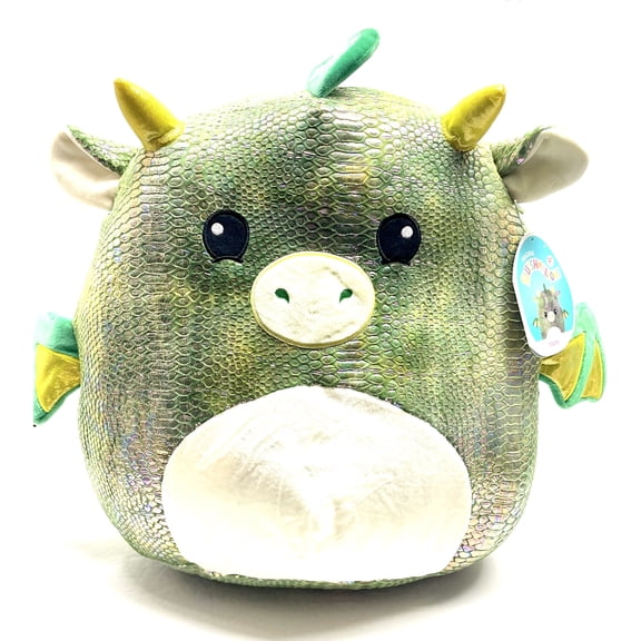 Squishmallows Official Kellytoy 5 Inch Soft Plush Squishy Toy Animals (Marty Green Dragon Exclusive)