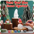 thumbnail image 4 of Set de pintura para gnomos navideños, paquete de 3 unidades, 10 cm, de Art Craft Kit Youyole, 4 of 7
