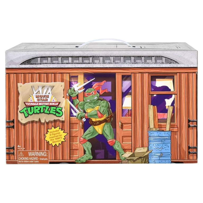 Walmart's Teenage Mutant Ninja Turtles Action Figure Set - Movie