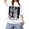thumbnail image 2 of Aespas W-DA Whole Different Animal Graphic T-Shirt, Vintage Music Theme Casual Tee, 2 of 5