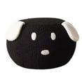 thumbnail image 4 of Animal Footstool Portable Multifunctional Footrest Stool Round Ottoman Stool for Black, 4 of 9