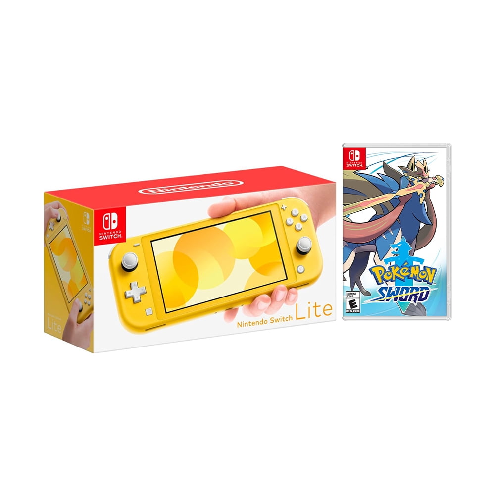 Nintendo Switch Lite Yellow Bundle with Mario & Sonic at the