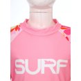 thumbnail image 5 of YONGHS Kids Girls UPF 50+ Long Sleeve Swimwear UV Sun Protection Swimsuit Athletic Surf Swimwear Pink 3-4, 5 of 7