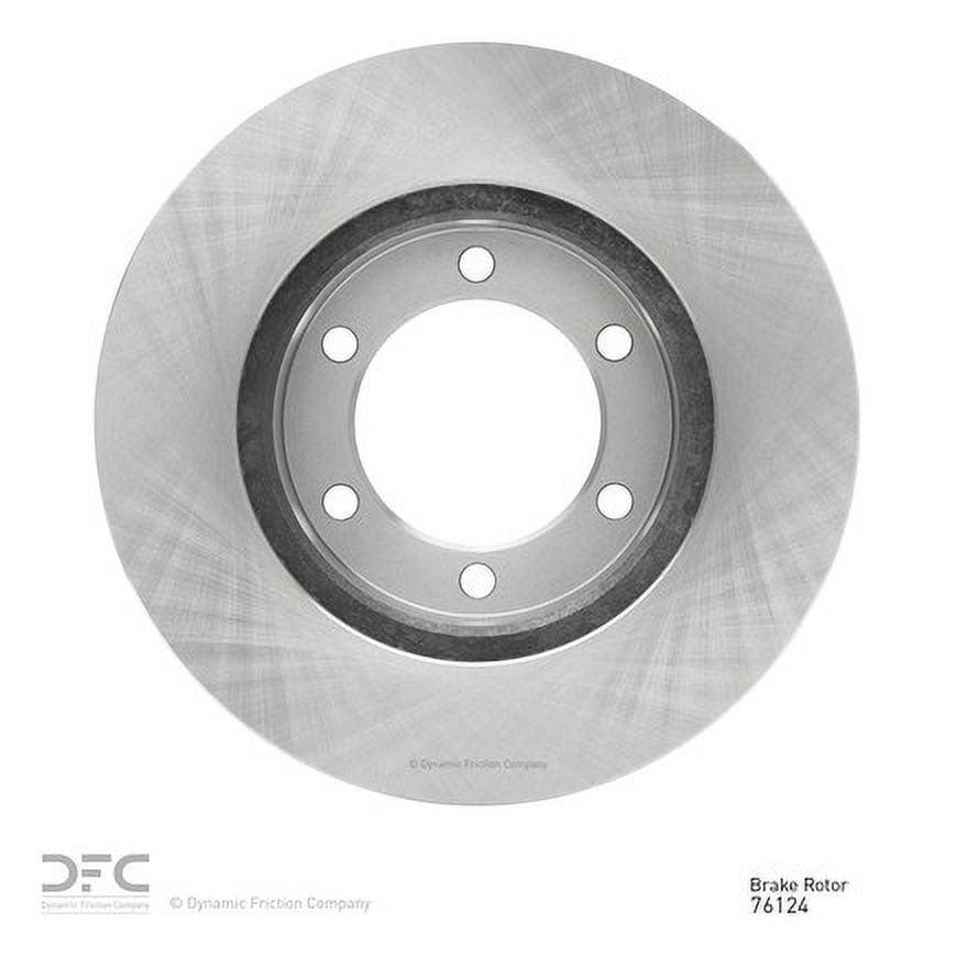 Front Dynamic Friction Company Disc Brake Rotor 600-76124 (1) For 2000-2006 Toyota Tundra, 2001-2007 Toyota Sequoia