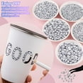 thumbnail image 6 of 16000Pcs Resin Rhinestones with Tweezers for Crafting, Dark Pink 2-6mm Mixed Sizes Non Hotfix Flatback Gems, Bedazzling Crystal for DIY Crafts Clothing Tumblers Mugs Shoes Fabric Decor Nail Art, 6 of 8