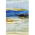 thumbnail image 2 of King 17x24 Gold Ornate Wood Framed with Double Matting Museum Art Print Titled - Fluid I, 2 of 4