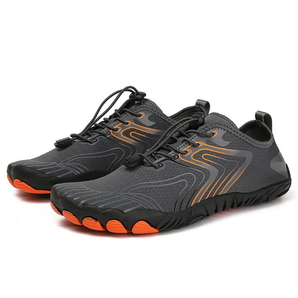 Zapatos Buceo Transpirable Secado Rápido para Hombres Mujeres (Gris Oscuro 36)