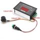 thumbnail image 4 of Controlador de velocidad - 12V 24V DC Motor Gobernador 6-60V 36V 48V 30A PWM DC Controlador de velocidad del motor Interruptor de parada de arranque JFHHH pequeña, 4 of 5