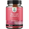 Advanced Thyroid Support for Women with Ashwagandha - Adaptogenic Thyroid Supplement with L Tyrosine Rhodiola and Astragalus Root - Non-GMO Balancing Herbal Health Supplement