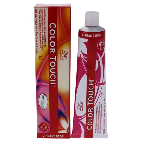 Color Touch Demi-Permanent Color - 66 45 Intense Dark Blonde-Red Red-Violet by Wella for Unisex - 2 oz Hair Color