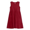 thumbnail image 6 of Kukoosong Women's Sleeveless Tank Dress with Pockets, Round Neck Midi Casual A-Line Flowy Summer Dress for Everyday Wear, Beach Vacation Loose Fit Dress, 6 of 6