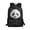 Black Furry Panda, variant on HUIACONG Sleepy Moon Monkey School Backpack for Primary Kids Lightweight Wear‑Resistant Large Capacity for Boys Girls Ages 6‑18 Daily Travel