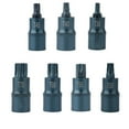 thumbnail image 3 of Torx Screwdriver Bit 1/2 Inch Drive Sockets Ratchet Adapter Wrench Torx Socket T30 T40 T45 T50 T55 T60 T70 For Ratchet Wrenches, 3 of 6