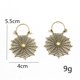 thumbnail image 4 of 2 pares de pendientes colgantes de telaraña Vintage para mujer, accesorios bohemios, pendientes grandes, pendientes de boda, pendientes de Halloween oso de fresa Electrónica, 4 of 5