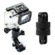 thumbnail image 4 of Brazo de extensión de soporte vertical de aluminio con rotación de 360 grados para cámara, adaptador de trípode giratorio de metal vertical para GoPro Hero12/11, 4 of 8