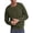 Militarygreen, variant on Hat and Beyond Men's Premium Cotton French Terry Sweatshirts