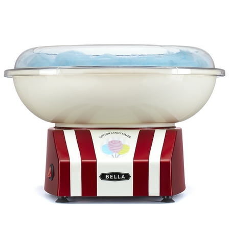 BELLA Cotton Candy Maker, Red & White (Best Home Cotton Candy Machine)