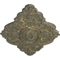 thumbnail image 3 of 42 3/4"W x 28 7/8"H x 1"P Ashford Ceiling Medallion, Hand-Painted Witch Hazel Crackle, 3 of 5