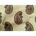 thumbnail image 4 of oneOone Cotton Poplin Fabric Paisley Block Decor Fabric Printed BTY 42 Inch Wide, 4 of 4