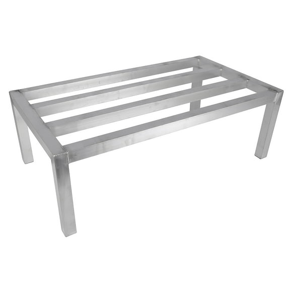 John Boos ALJB602012 60" Stationary Dunnage Rack w/ 1500 lb Capacity, Aluminum