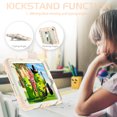 thumbnail image 4 of XYX For iPad Mini 5th/4th Generation Case 7.9 inch 2019/2015, 3in1 Heavy Duty Shockproof Tablet Case with Stand, Shoulder Strap, Cream Rose Gold, 4 of 7