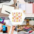 thumbnail image 6 of FORMRS 1-Subject Spiral Notebook 8" x 5" College Ruled 60 Refillable Sheet A5 Hard Cover, 2 Pack, Floral Orange, 6 of 7