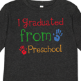 thumbnail image 4 of Inktastic I Graduated from Preschool Boys or Girls Long Sleeve Toddler T-Shirt, 4 of 5