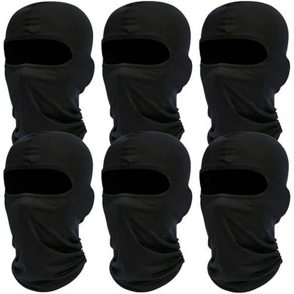 6/9 Pack Neck Gaiter Bandana Face Mask Cooling Gator Mask Ski Neck Scarf Breathable Face Cover Balaclava
