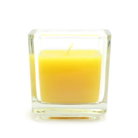 Jeco Inc. Citronella Square Glass Votive Candles (Set of 12)