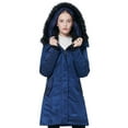 thumbnail image 4 of Orolay Women's Winter Puffer Down Maxi Coat Winter with Hood, 4 of 6