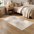 thumbnail image 2 of ODIKA 5'x7' Ultra-Soft Area Rug, Pile Painterly Neutral Sweep Muted Transitions Beige Large Grey None Washable, Bare feet friendly, Silk-Touch for Bedroom Home office, 2 of 7