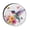 style-1, variant on Camping Spare Tire Cover Watercolor Hummingbird Floral Waterproof Sun Protection Humming Bird Gift Ideas Tire Cover for Camper Trailer Truck SUV Universal 12inch