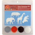 thumbnail image 1 of Ruby Red RRSTENCS-ZOO Face Painting Stencil Kit-Zoo, 1 of 1