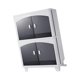 thumbnail image 3 of Gabinete estante para secar platos Macarena organizador de utensilios bandeja de drenaje extraíble Curva Doble capa, 3 of 8