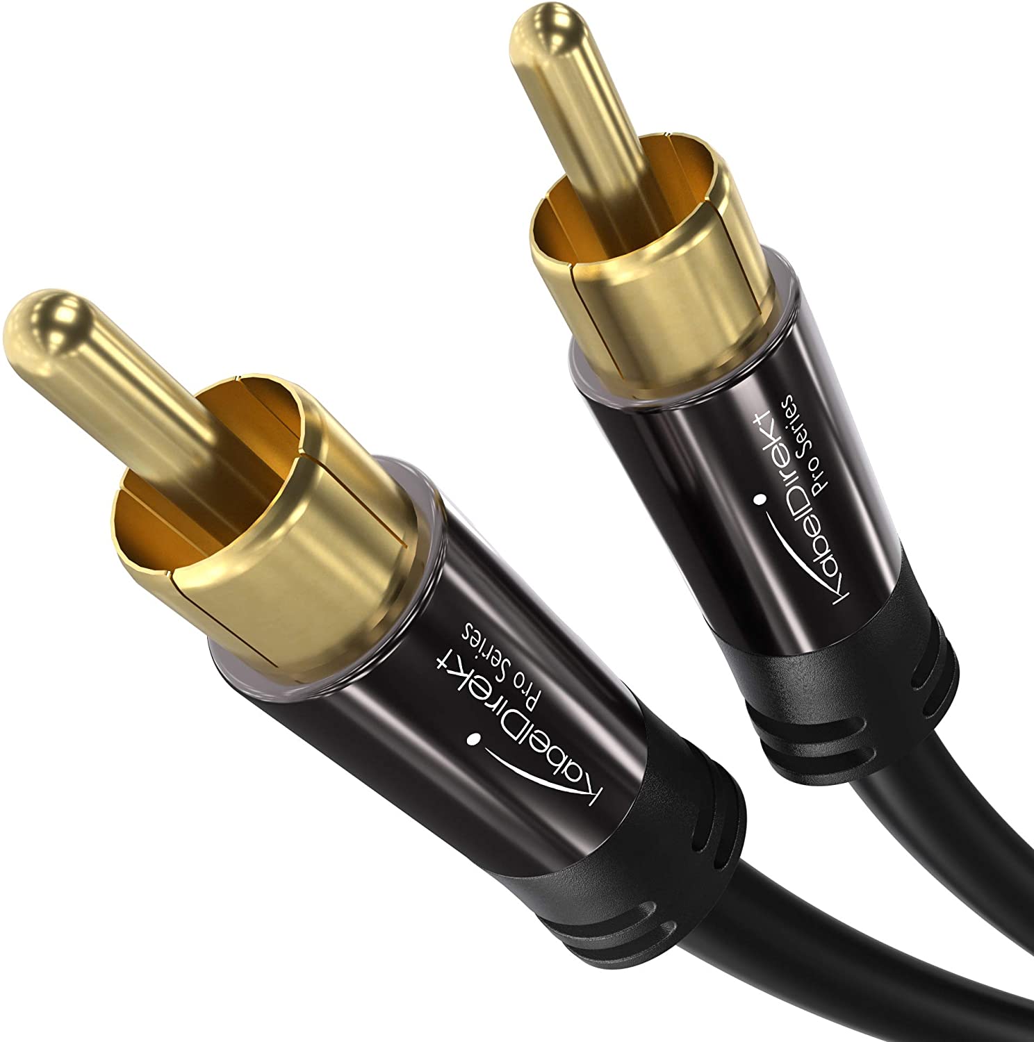 KabelDirekt RCA Subwoofer Cable, Cord 