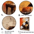 thumbnail image 3 of Designart "Timeless Tunes Of The Vintage Piano II" Music Wall Art Living Room, 3 of 7