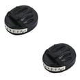 thumbnail image 4 of Bolsa de guantes de entrenamiento Advancent Muay Fight Kick Pads Negro 2Conjunto, 4 of 6
