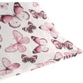 thumbnail image 7 of GZHJMY Watercolor Butterfly Pillow Cover 20 x 20 Inch, Soft Decorative Cushion Case Square Throw Pillow Cover for Sofa Living Room Couch Home Decor, 7 of 7