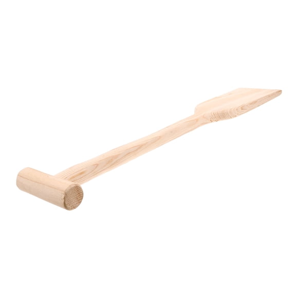Phenofice Handicraft Paddle Decor Wood Shape Performance Prop 1Pack