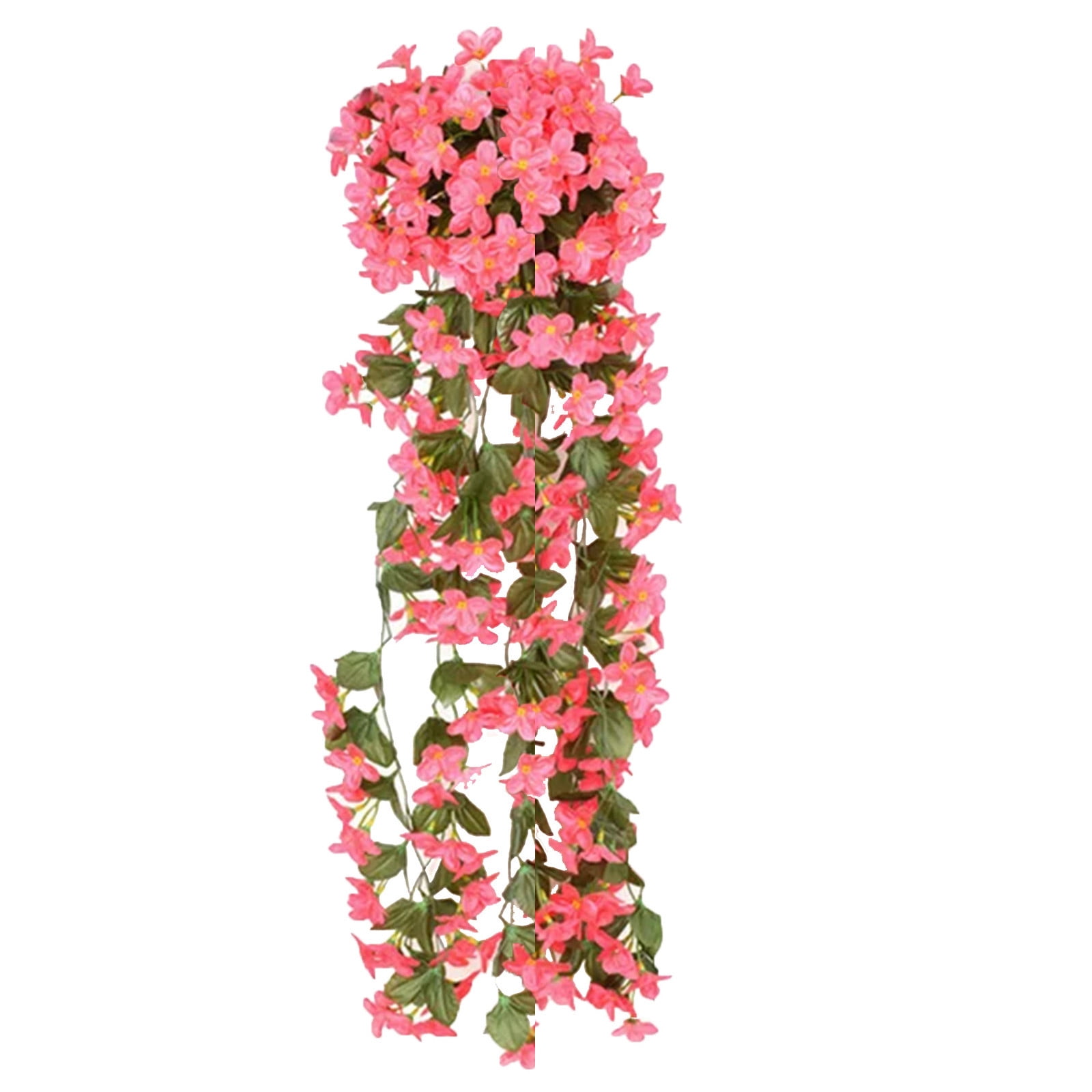 amousa Artificial Plants Wall Hanging Faux Flowers Leaf Vines Garden