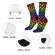 thumbnail image 5 of Balery Dragon Scales Calcetas Largas con Estampado para Hombre y Mujer – Suaves y Transpirables, Talla Única (US 5-11), 5 of 6