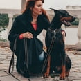 thumbnail image 3 of Labymos Walking Dog Rope Pet Leash Dog Leash Reflective Dog Leash with Collar for Medium, 3 of 8