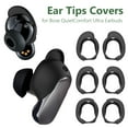 thumbnail image 4 of Yucurem 3 Pairs Silicone Ear Tips Covers for Quietcomfort Earbuds Ii (Black), 4 of 10